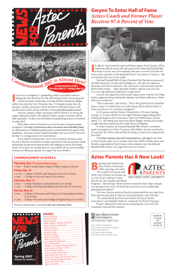 Gwynn To enter Hall of Fame Aztecs Coach and Former Player