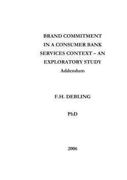 addendum to - UWE Research Repository