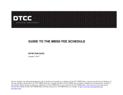 MBSD fee guide