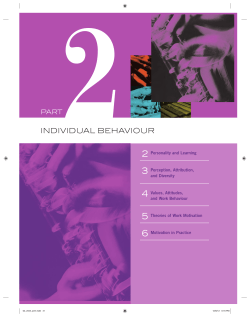 individual behaviour