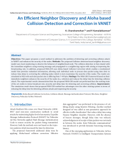 An Efficient Neighbor Discovery and Aloha based Collision