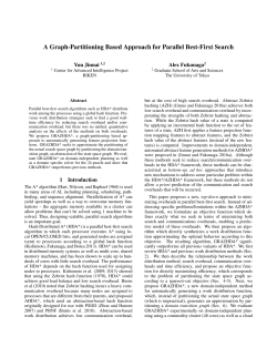 A Graph-Partitioning Based Approach for Parallel Best