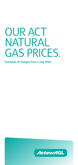 our act natural gas prices.