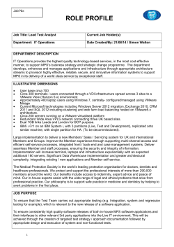 Channel 4 Job Evaluation Worksheets