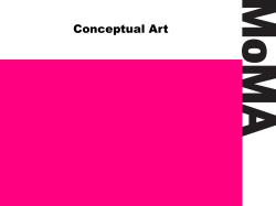 Performance into Art