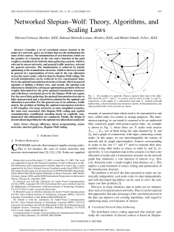 Networked Slepian&ndash;Wolf: Theory, Algorithms, and Scaling Laws