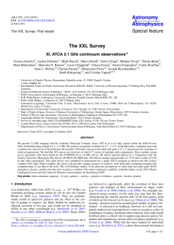 The XXL Survey - XI. ATCA 2.1 GHz continuum observations