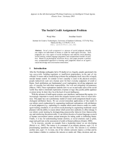 The Social Credit Assignment Problem