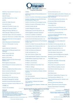 Coalition Members and Advisory Committee