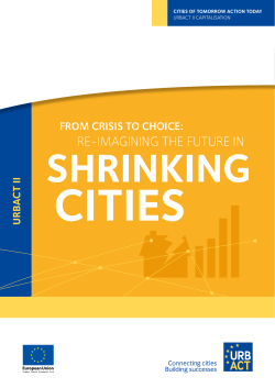 From crisis to choice: re-imagining the future in shrinking cities