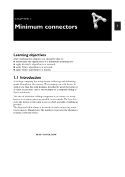 Minimum connectors - Pearson Schools and FE Colleges