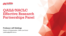 Effective Research Partnerships