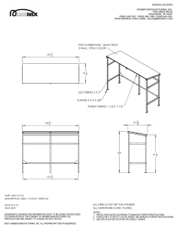 PURLIN TUBING 1-1/2 X 1-1/2" FLANGE 2 X 6 X 3/8
