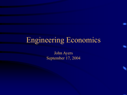 Engineering Economics