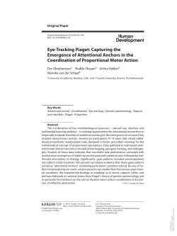 Capturing the Emergence of Attentional Anchors in the Coordination