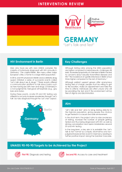 germany - ViiV Healthcare
