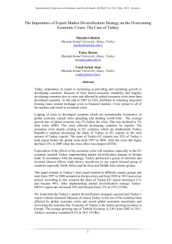 International Conference on Economic and Social Studies, 10