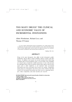 Too Many Drugs? - World Health Organization