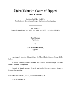 16-0372 - Third District Court of Appeal