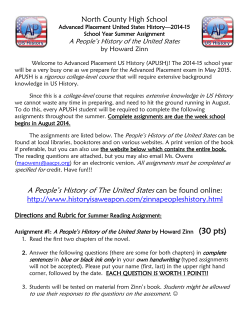 APUSH-SUM-ASSIGN-2014-15-Zinn-Maps