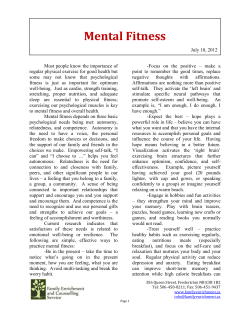 Daily Gleaner * Let*s Talk Column #16 - September 6/2011