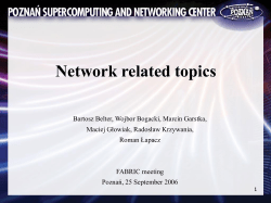 GEANT2 SA3 Advance Multi-doman Provisioning System