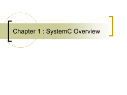 systemC Overview