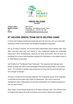 st helens green team gets helping hand