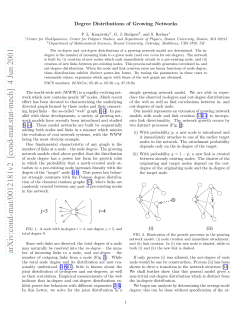 Degree Distributions of Growing Networks