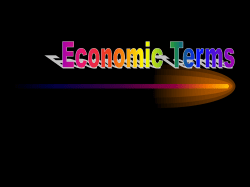 econ terms - click here