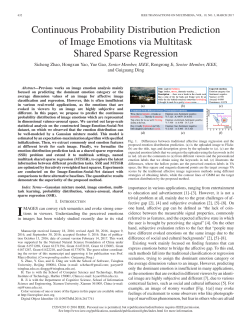 Continuous Probability Distribution Prediction of Image Emotions via