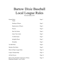 Microsoft Word - 2012 DYB rules