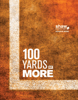 Achieve More Brochure