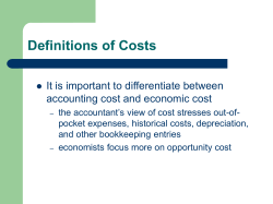 Cost Functions