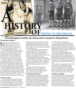 skiing in michigan - University of Michigan