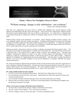 "Without strategy, change is only substitution