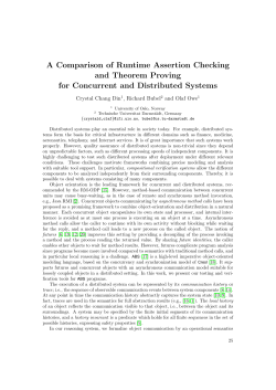 A Comparison of Runtime Assertion Checking and Theorem Proving
