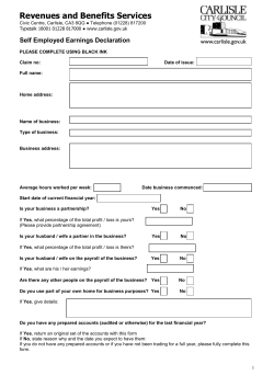 Housing Benefit / Council