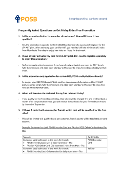 Frequently Asked Questions on Get Friday Rides Free