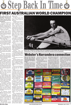 first australian world champion