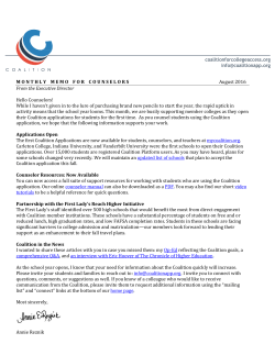 coalitionforcollegeaccess.org