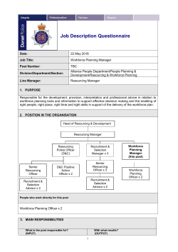 Job Description Questionnaire Template