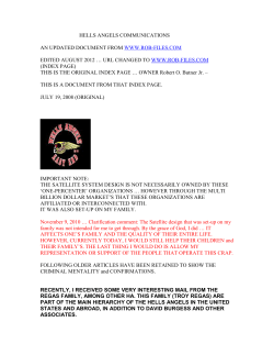 hells angels communications - Rob