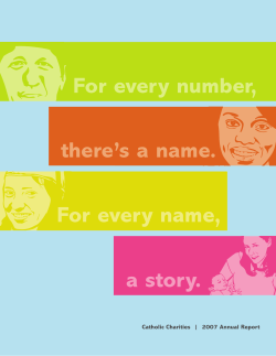 For every name, a story. there`s a name. For every number