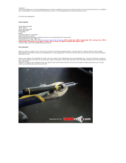 Disclamer - Honda-Tech