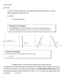 Ch. 10 Notes