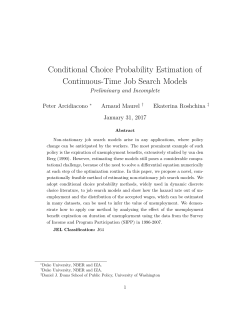 Conditional Choice Probability Estimation of Continuous