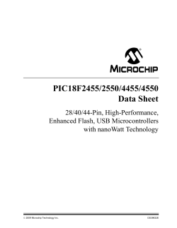 PIC18F2455/2550/4455/4550 Data Sheet
