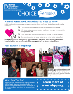 choice choice - Planned Parenthood