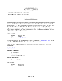 RFP# BCS-DLT-2016 in MS Word Format